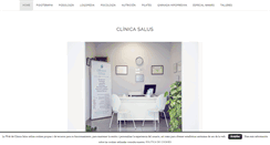 Desktop Screenshot of clinica-salus.com